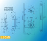 Механизм бесшумный (магнитный) - Сантехнический L95MI SN (матовый никель)