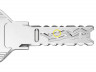 Цилиндр Evva 4KS 82 мм 31x51 ключ-вертушка